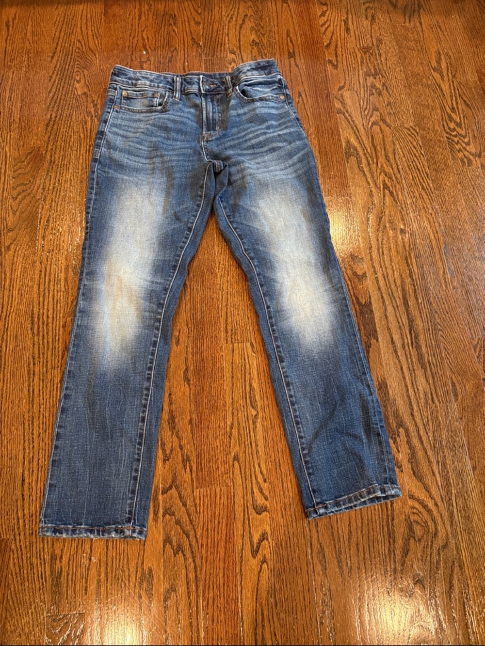 Aeropostale Men's Medium Blue Straight Jeans